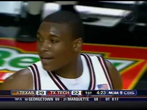 NCAA Basketball 2008 03 01 Texas @Texas Tech - YouTube