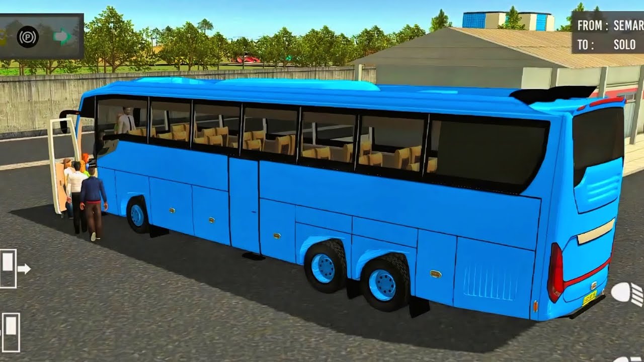 Bus wala game indonesia coach bus simulator driving Euro school bus2025#7