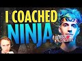 NINJA was Hardstuck, but NOT FOR LONG AFTER MY COACHING!! (Feat. Ninja)