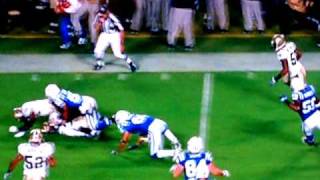 The ONSIDES KICK in the SuperBowl by the New Orleans Saints