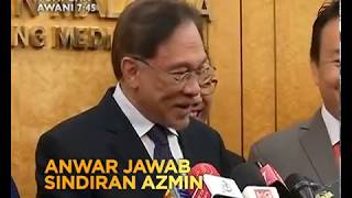 Tumpuan AWANI 7.45: Anwar jawab sindiran Azmin & isu ketulenan video intim