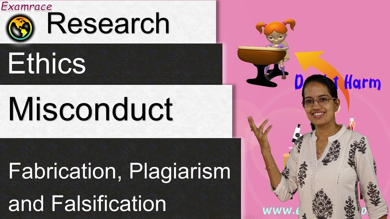 falsification fabrication and plagiarism in research paper