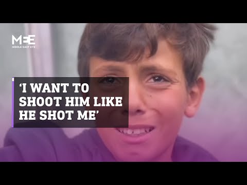 Young injured Palestinian boy describes how he was brutalised by Israeli forces