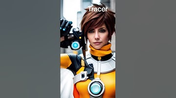 Asking Ai what Overwatch heroes would look like IRL #gaming #overwatch2