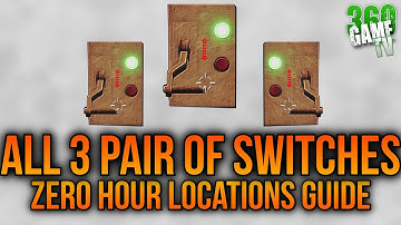 Zero Hour ALL Pair of Switches Location Guide / Solution / Tutorial - Destiny 2