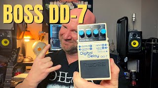 Boss Digital Delay DD 7 Review (for Guitar Solos and Clean Tones)