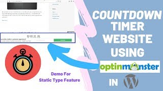 Countdown timer website using OptinMonster in wordpress screenshot 5