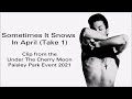 PRINCE⚜️ Recording of &quot;Sometimes It Snows In April&quot; (Take 1)