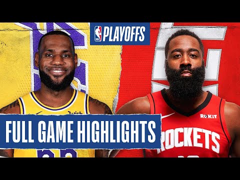 LAKERS at ROCKETS | FULL GAME HIGHLIGHTS | September 10, 2020