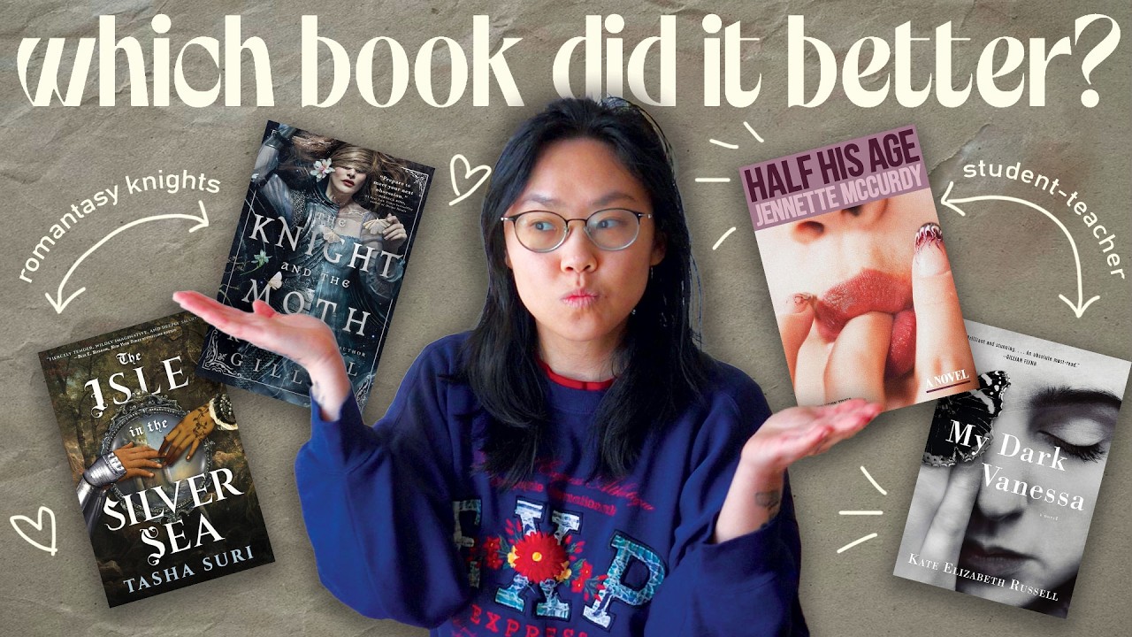 Which book did it better? Half His Age VS My Dark Vanessa, romantasy knights, and other books I read