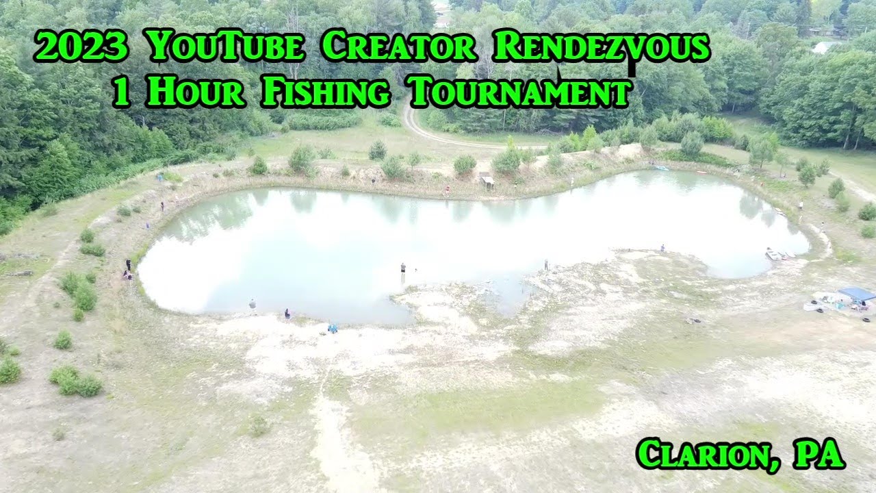 2023 Hour Fishing Challenge at the 2023 YouTube Creator Rendezvous 