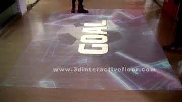 3D Interactive Floor Game    Football