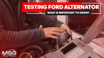 Diagnostics of Ford Focus and Fiesta alternators I MS002 COM