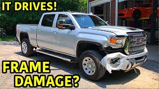 Rebuilding A Wrecked 2019 GMC Duramax Part 2