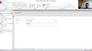 MS Access Lesson 4: Creating Forms in MS-Access