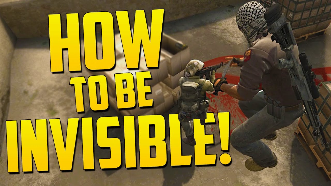 THE INVISIBLE MAN! - CS GO Funny Moments in Competitive - YouTube