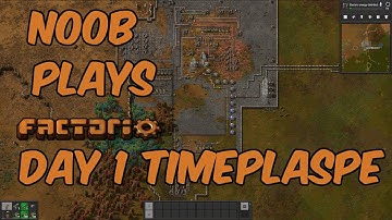 Noob plays Factorio Day 1