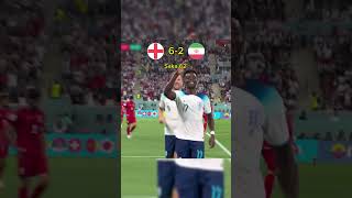 England Destroy Iran! 💥 6-2 Win | FIFA World Cup 2022 #england #iran #shorts