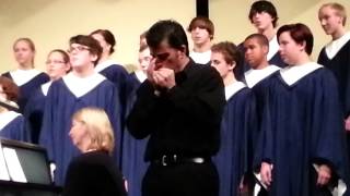 Spartan Choir Singging Wagon Wheel