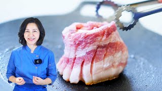 The Perfect Samgyupsal Honeycomb Pork Belly 벌집삼겹