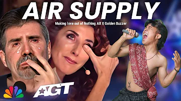 Golden Buzzer | Simon Cowell cried when he heard the song Air Supply with an extraordinary voice