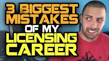 The 3 Biggest Mistakes Of My Licensing Career
