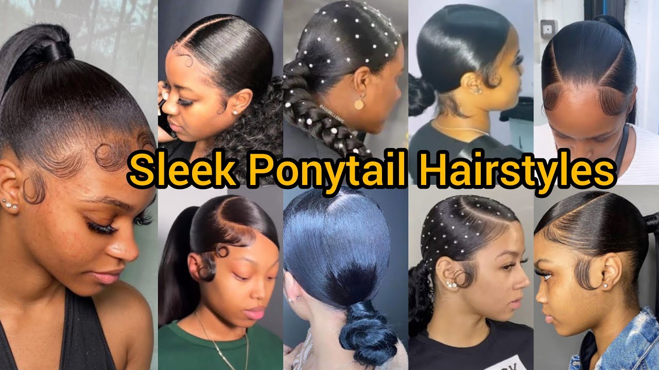 Sleek Ponytails Hairstyles For Black Women 2025 Cornrow Ponytail Maxresdefault