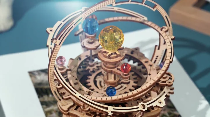 ROKR Starry Night Music Box 3D Wooden Puzzle AMK51