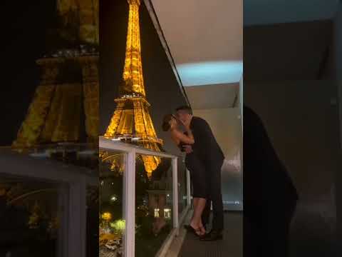 Balcony Of Pullman Paris Tour Eiffel, France Video @anaaamiljkovic U0026 @nikradtv#romanceinparis