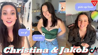 *1 Hour* Christina \& Jakob TikToks 2022 | Funny TikTok Compilation of Christina \& TheDane 2022