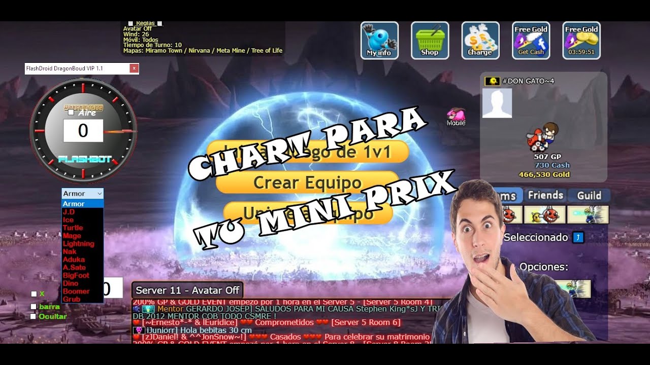 DRAGONBOUND - WIND CHART GRATIS 2020 MINIPRIX