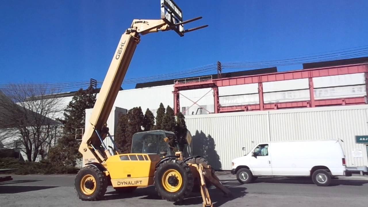 2006 Gehl DL10H-55 10,000 lbs Telescopic Forklift - Riggers Industrial ...