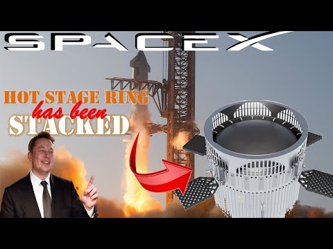 Countdown to Excitement: SpaceX Starship Launch Date Revealed! Hot Stage Ring has been Stacked on B9