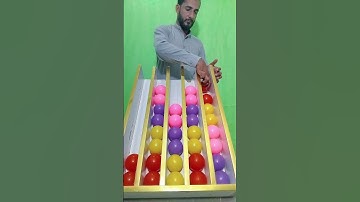 Fun&chois colour balls sorting challenge game #ytshorts #satisfying #challengegames #games #asmr