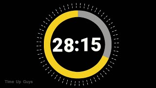 28 Minute 15 Second Timer Countdown 🔔 || Study Time || Deep Focus || Pomodoro Timer