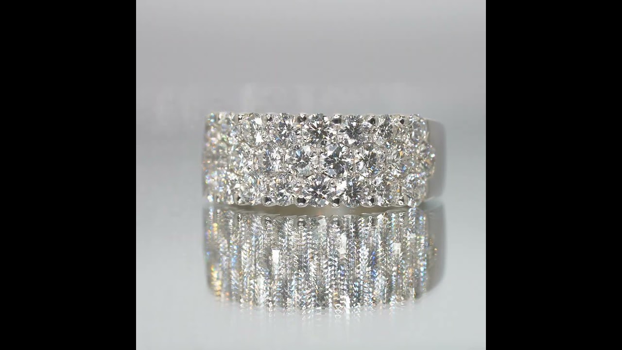 ダイヤモンド フラットパヴェリング D 2.00ct Pt900