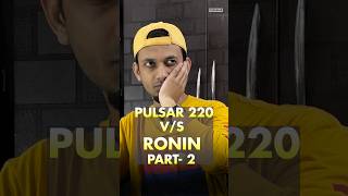 Pulsar 220 vs TVS Ronin base | Part 2 | Trengine #automobile