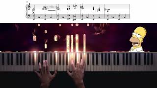 The Simpsons Theme – Piano Cover + Sheet Music