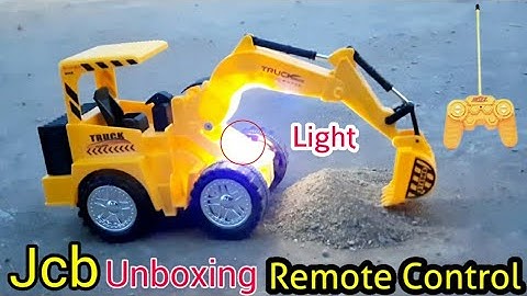 Wireless Remote Control Jcb Unboxing And Testing | Remote Control toy for kids | toy video | cs toy