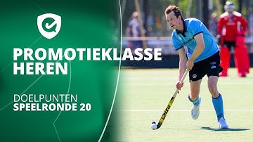Doelpunten Promotieklasse (H) | Speelronde 20 24/25