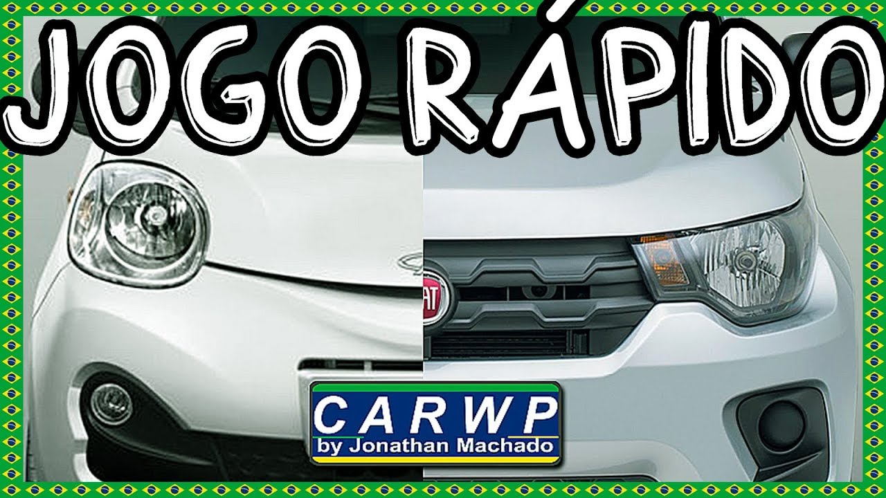 JOGO RÁPIDO Caoa Chery QQ Act 1.0 12v 2019 vs Fiat Mobi Easy Comfort 1.0 8v 2019