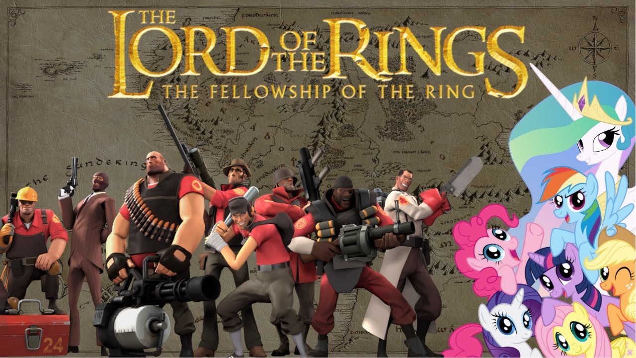 [15.ai] TF2 Mercenaries and MLP reenact The Council of Elrond