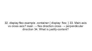 CSS Interview Questions and Answers Beginner to Advanced