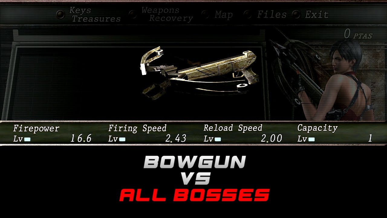 Bowgun VS All Bosses - Resident Evil 4 HD Project