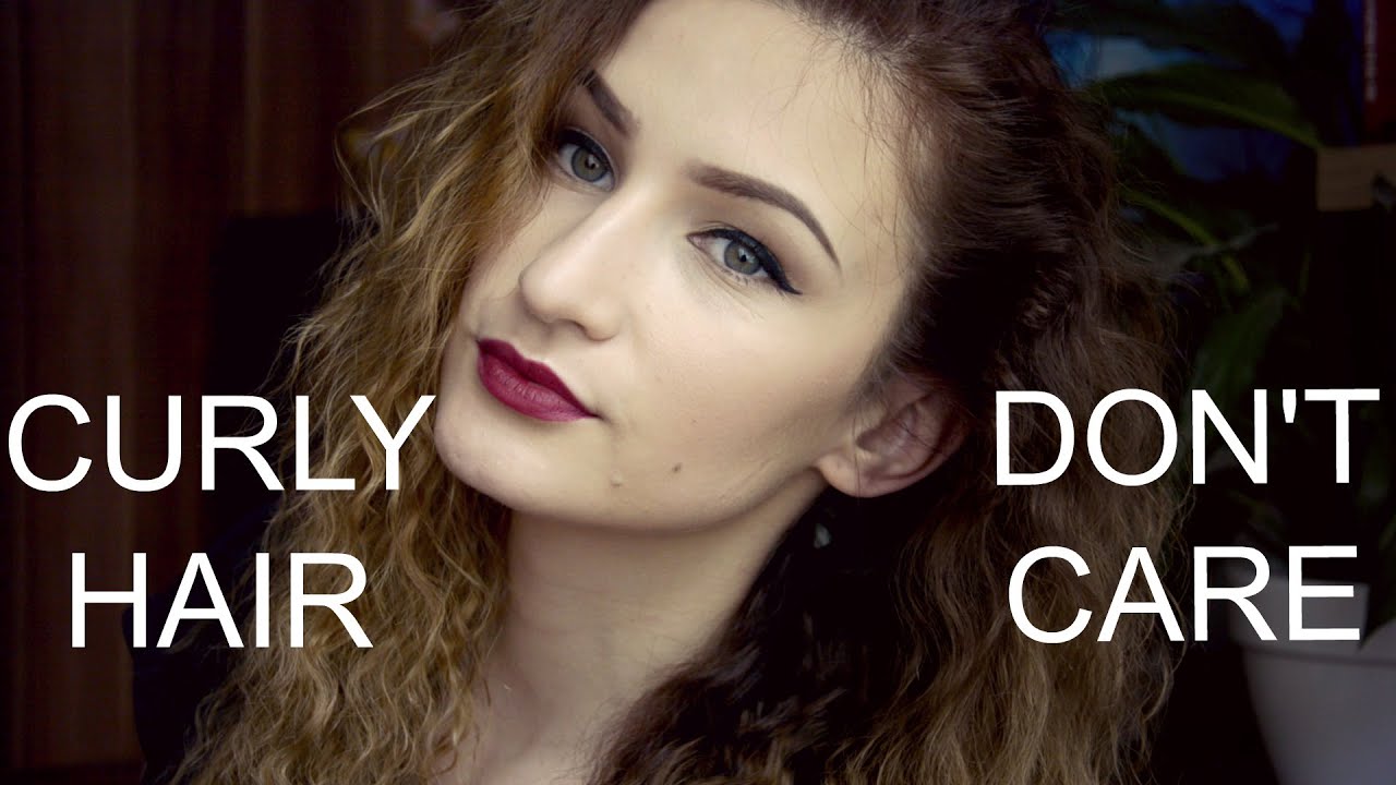 Curly Hair Don T Care Aha Mam Brcky Petra Em Youtube
