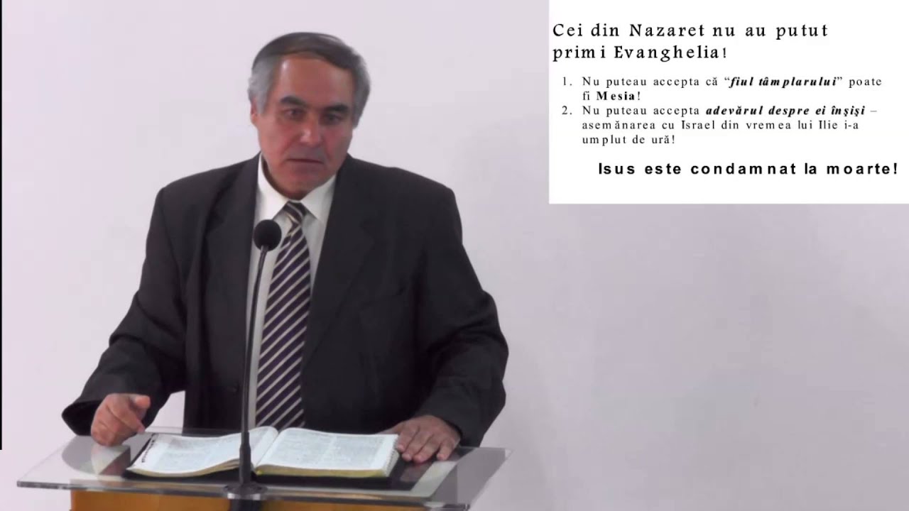 Predica Valentin Ghica: Luca 