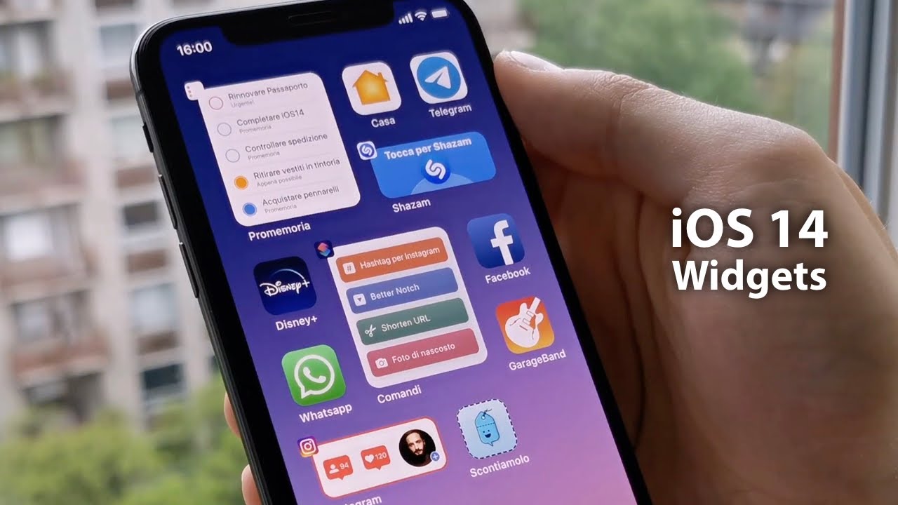 iOS 14 - Home Screen Widgets - YouTube