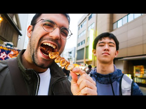 ÇİĞ Mİ PİŞMİŞ Mİ!? Japonya'nın İLGİNÇ Sokak Yemekleri ve Fiyatlar - VLOG