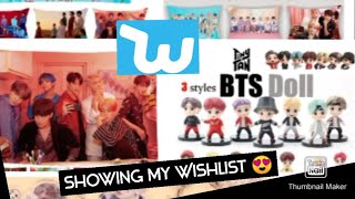 Showing My WISHLIST in WISH App 😍😍😍 screenshot 4