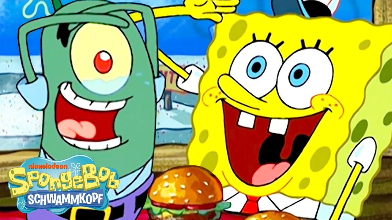 SpongeBob | Planktons Power Hour 👁️ | Beste Episoden überhaupt | SpongeBob Schwammkopf
